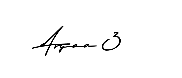 Also we have Aryaa<3 name is the best signature style. Create professional handwritten signature collection using Asem Kandis PERSONAL USE autograph style. Aryaa<3 signature style 9 images and pictures png