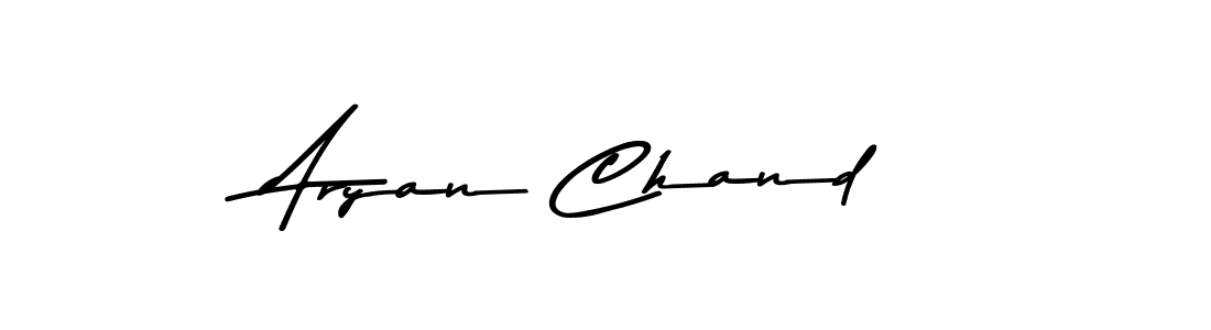 Use a signature maker to create a handwritten signature online. With this signature software, you can design (Asem Kandis PERSONAL USE) your own signature for name Aryan Chand. Aryan Chand signature style 9 images and pictures png