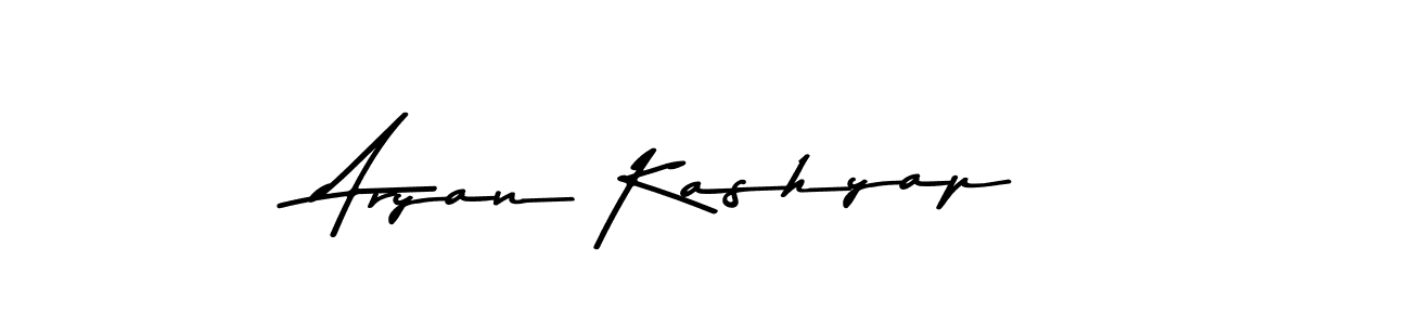 How to make Aryan Kashyap signature? Asem Kandis PERSONAL USE is a professional autograph style. Create handwritten signature for Aryan Kashyap name. Aryan Kashyap signature style 9 images and pictures png