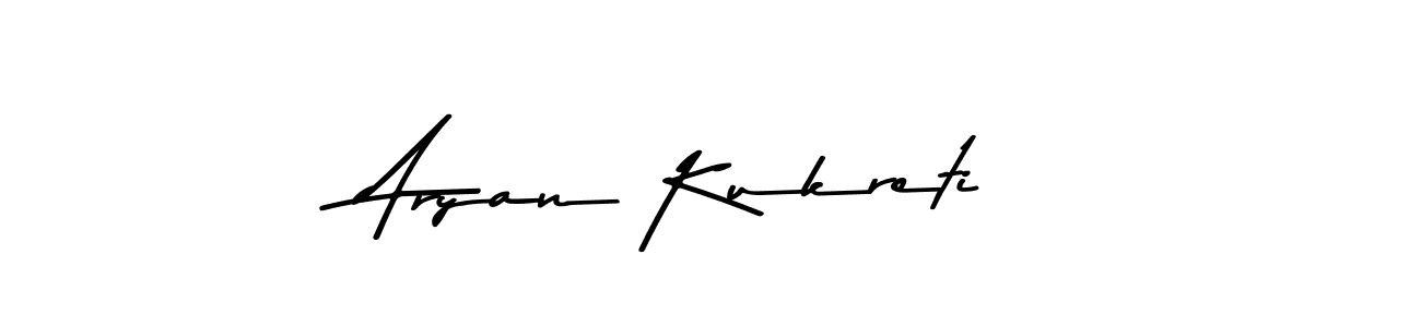 Similarly Asem Kandis PERSONAL USE is the best handwritten signature design. Signature creator online .You can use it as an online autograph creator for name Aryan Kukreti. Aryan Kukreti signature style 9 images and pictures png