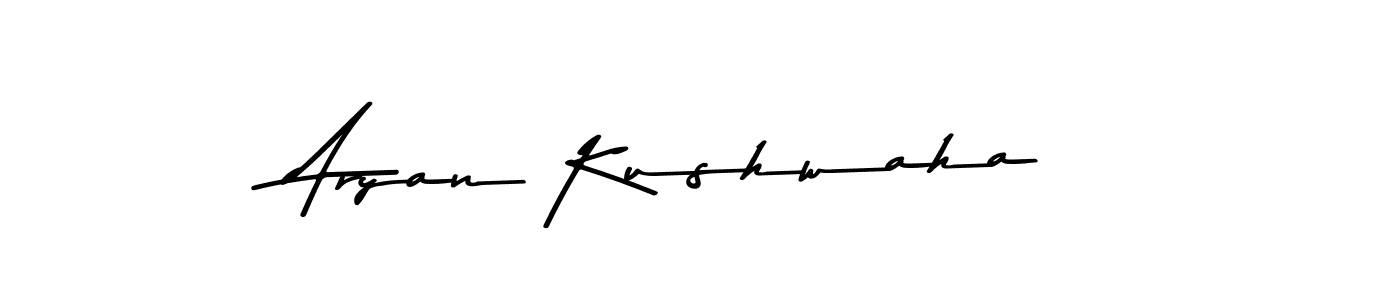 How to make Aryan Kushwaha signature? Asem Kandis PERSONAL USE is a professional autograph style. Create handwritten signature for Aryan Kushwaha name. Aryan Kushwaha signature style 9 images and pictures png