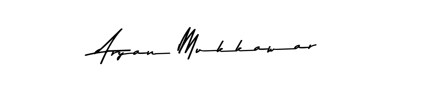 How to make Aryan Mukkawar signature? Asem Kandis PERSONAL USE is a professional autograph style. Create handwritten signature for Aryan Mukkawar name. Aryan Mukkawar signature style 9 images and pictures png