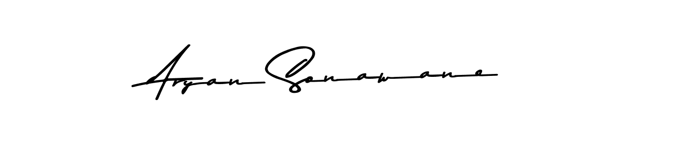 How to make Aryan Sonawane signature? Asem Kandis PERSONAL USE is a professional autograph style. Create handwritten signature for Aryan Sonawane name. Aryan Sonawane signature style 9 images and pictures png
