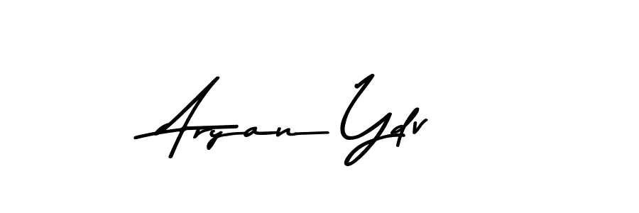 How to make Aryan Ydv signature? Asem Kandis PERSONAL USE is a professional autograph style. Create handwritten signature for Aryan Ydv name. Aryan Ydv signature style 9 images and pictures png