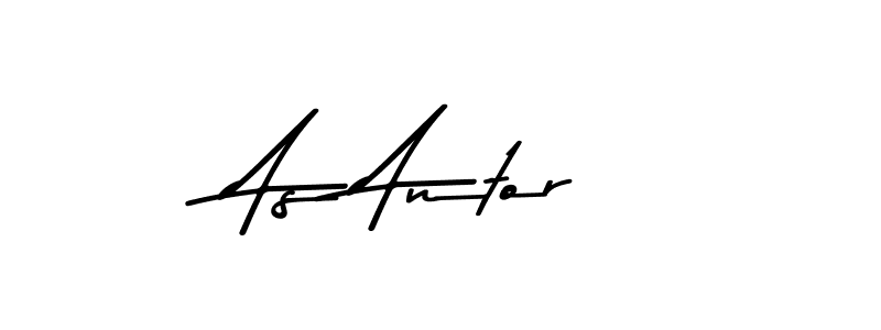 Design your own signature with our free online signature maker. With this signature software, you can create a handwritten (Asem Kandis PERSONAL USE) signature for name As Antor. As Antor signature style 9 images and pictures png