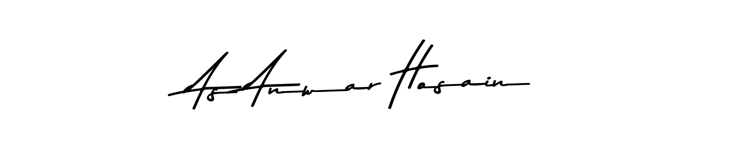 How to Draw As Anwar Hosain signature style? Asem Kandis PERSONAL USE is a latest design signature styles for name As Anwar Hosain. As Anwar Hosain signature style 9 images and pictures png