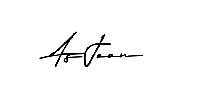 You should practise on your own different ways (Asem Kandis PERSONAL USE) to write your name (As Joon) in signature. don't let someone else do it for you. As Joon signature style 9 images and pictures png