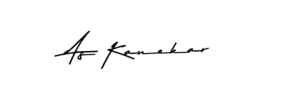 You can use this online signature creator to create a handwritten signature for the name As Kanekar. This is the best online autograph maker. As Kanekar signature style 9 images and pictures png