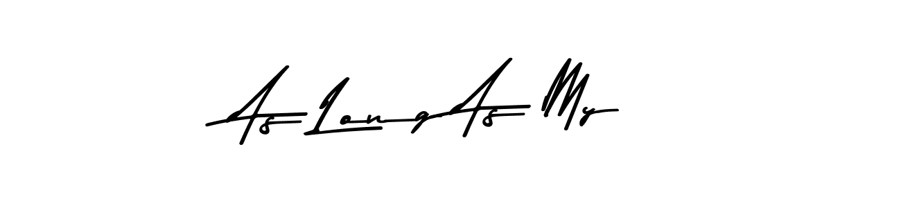 Design your own signature with our free online signature maker. With this signature software, you can create a handwritten (Asem Kandis PERSONAL USE) signature for name As Long As My. As Long As My signature style 9 images and pictures png