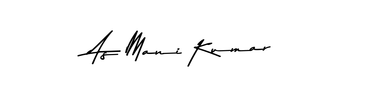 As Mani Kumar stylish signature style. Best Handwritten Sign (Asem Kandis PERSONAL USE) for my name. Handwritten Signature Collection Ideas for my name As Mani Kumar. As Mani Kumar signature style 9 images and pictures png