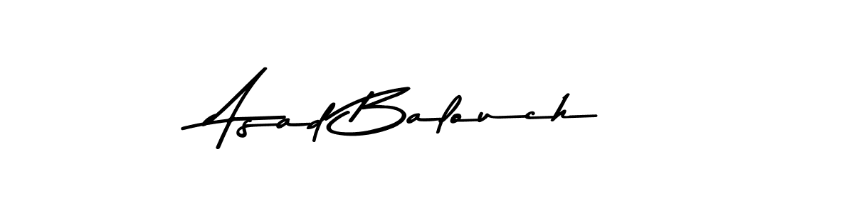 How to make Asad Balouch signature? Asem Kandis PERSONAL USE is a professional autograph style. Create handwritten signature for Asad Balouch name. Asad Balouch signature style 9 images and pictures png