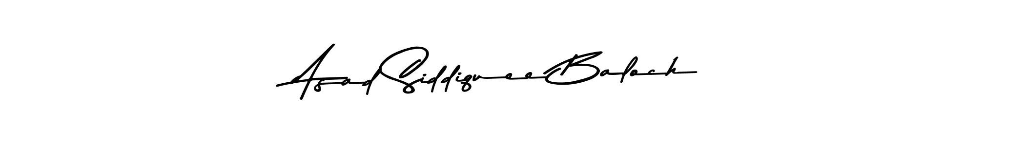 Design your own signature with our free online signature maker. With this signature software, you can create a handwritten (Asem Kandis PERSONAL USE) signature for name Asad Siddiquee Baloch. Asad Siddiquee Baloch signature style 9 images and pictures png