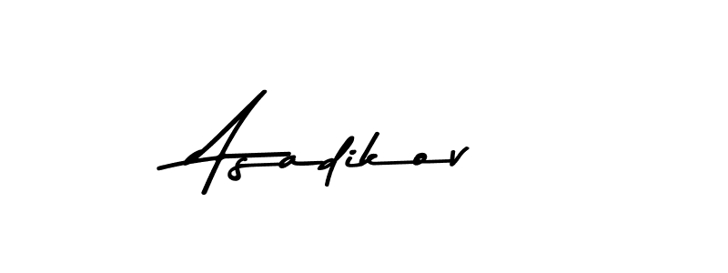 Make a beautiful signature design for name Asadikov. With this signature (Asem Kandis PERSONAL USE) style, you can create a handwritten signature for free. Asadikov signature style 9 images and pictures png