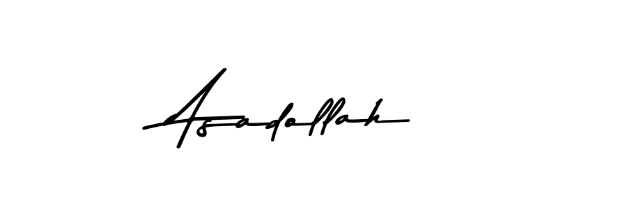 How to make Asadollah name signature. Use Asem Kandis PERSONAL USE style for creating short signs online. This is the latest handwritten sign. Asadollah signature style 9 images and pictures png