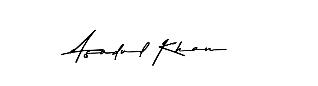 Make a beautiful signature design for name Asadul Khan. With this signature (Asem Kandis PERSONAL USE) style, you can create a handwritten signature for free. Asadul Khan signature style 9 images and pictures png
