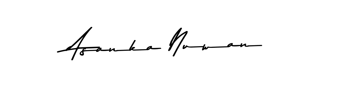 Create a beautiful signature design for name Asanka Nuwan. With this signature (Asem Kandis PERSONAL USE) fonts, you can make a handwritten signature for free. Asanka Nuwan signature style 9 images and pictures png
