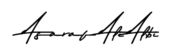 Achieve flawless digital penmanship with Asaraf Ali Albi name in Asem Kandis PERSONAL USE font. The perfect tool for creating online signatures. Asaraf Ali Albi signature style 9 images and pictures png