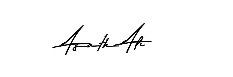 Here are the top 10 professional signature styles for the name Asath Ali. These are the best autograph styles you can use for your name. Asath Ali signature style 9 images and pictures png