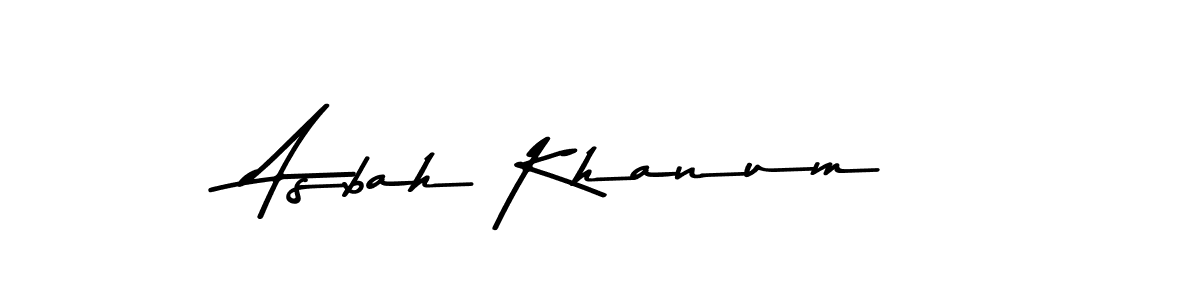 Create a beautiful signature design for name Asbah Khanum. With this signature (Asem Kandis PERSONAL USE) fonts, you can make a handwritten signature for free. Asbah Khanum signature style 9 images and pictures png