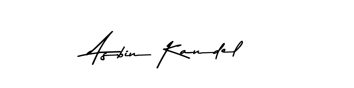 How to make Asbin Kandel signature? Asem Kandis PERSONAL USE is a professional autograph style. Create handwritten signature for Asbin Kandel name. Asbin Kandel signature style 9 images and pictures png