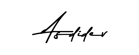You can use this online signature creator to create a handwritten signature for the name Asdidev. This is the best online autograph maker. Asdidev signature style 9 images and pictures png