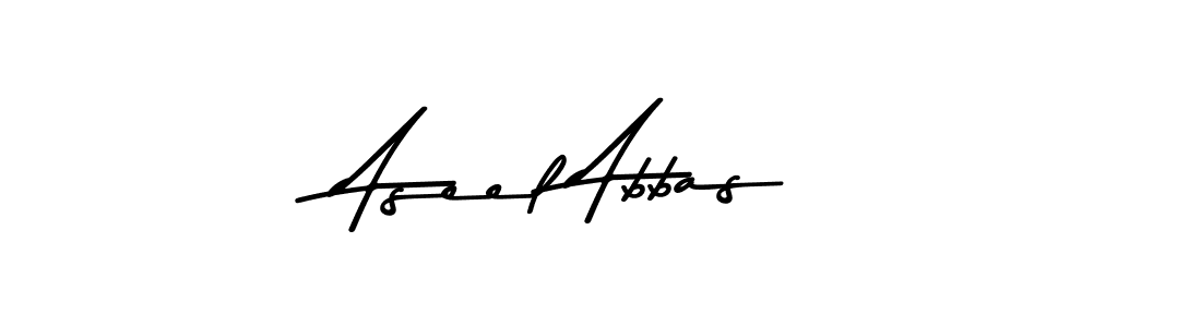 Aseel Abbas stylish signature style. Best Handwritten Sign (Asem Kandis PERSONAL USE) for my name. Handwritten Signature Collection Ideas for my name Aseel Abbas. Aseel Abbas signature style 9 images and pictures png