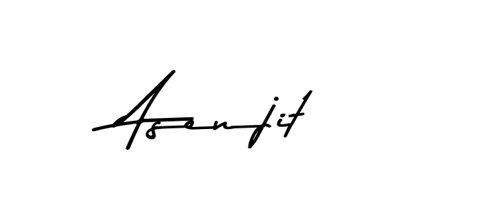 Make a beautiful signature design for name Asenjit. Use this online signature maker to create a handwritten signature for free. Asenjit signature style 9 images and pictures png