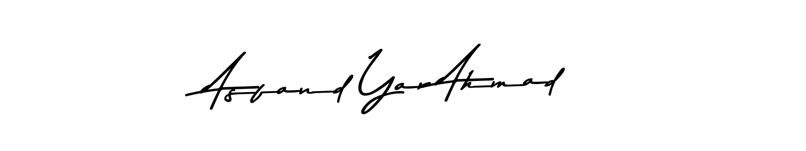 Asfand Yar Ahmad stylish signature style. Best Handwritten Sign (Asem Kandis PERSONAL USE) for my name. Handwritten Signature Collection Ideas for my name Asfand Yar Ahmad. Asfand Yar Ahmad signature style 9 images and pictures png