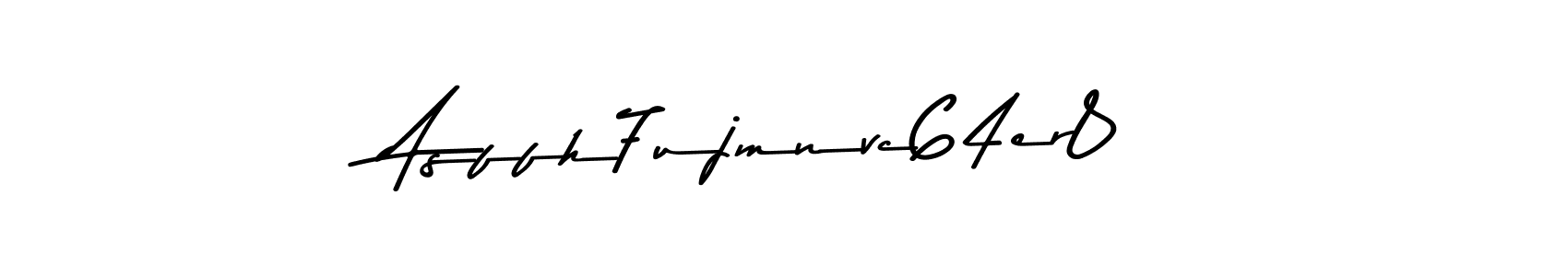 You can use this online signature creator to create a handwritten signature for the name Asffh7ujmnvc64er8. This is the best online autograph maker. Asffh7ujmnvc64er8 signature style 9 images and pictures png