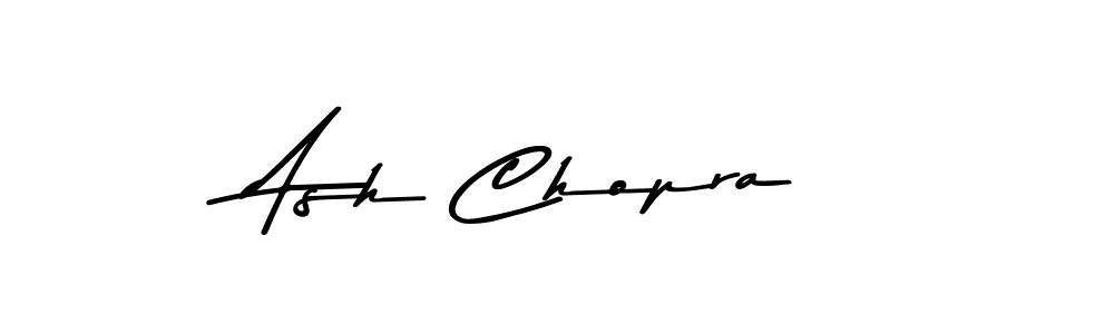 Design your own signature with our free online signature maker. With this signature software, you can create a handwritten (Asem Kandis PERSONAL USE) signature for name Ash Chopra. Ash Chopra signature style 9 images and pictures png