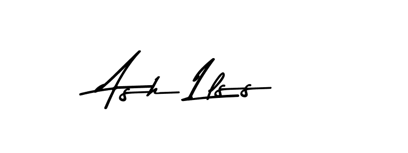 This is the best signature style for the Ash Llss name. Also you like these signature font (Asem Kandis PERSONAL USE). Mix name signature. Ash Llss signature style 9 images and pictures png