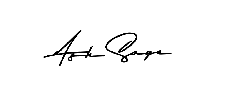 Also You can easily find your signature by using the search form. We will create Ash Sage name handwritten signature images for you free of cost using Asem Kandis PERSONAL USE sign style. Ash Sage signature style 9 images and pictures png