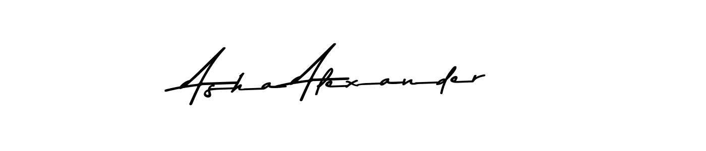 You should practise on your own different ways (Asem Kandis PERSONAL USE) to write your name (Asha Alexander) in signature. don't let someone else do it for you. Asha Alexander signature style 9 images and pictures png