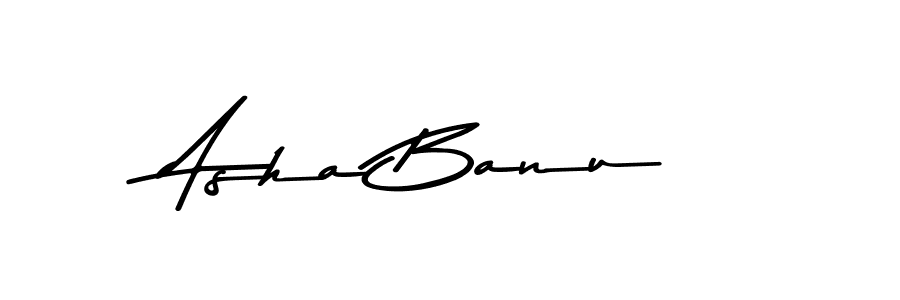 Make a beautiful signature design for name Asha Banu. Use this online signature maker to create a handwritten signature for free. Asha Banu signature style 9 images and pictures png