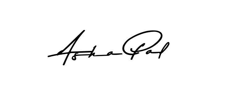 Use a signature maker to create a handwritten signature online. With this signature software, you can design (Asem Kandis PERSONAL USE) your own signature for name Asha Pal. Asha Pal signature style 9 images and pictures png