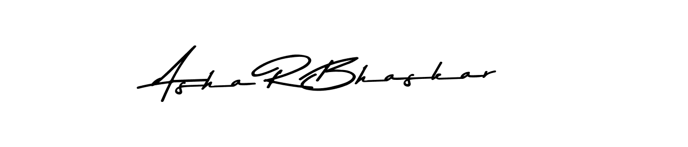 Make a beautiful signature design for name Asha R Bhaskar. Use this online signature maker to create a handwritten signature for free. Asha R Bhaskar signature style 9 images and pictures png
