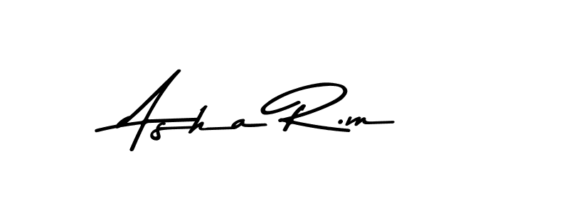 This is the best signature style for the Asha R.m name. Also you like these signature font (Asem Kandis PERSONAL USE). Mix name signature. Asha R.m signature style 9 images and pictures png