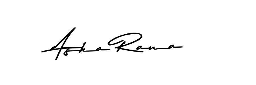 You can use this online signature creator to create a handwritten signature for the name Asha Rana. This is the best online autograph maker. Asha Rana signature style 9 images and pictures png