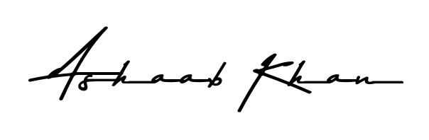 Generate high-definition signature styles for Ashaab Khan. The Asem Kandis PERSONAL USE typeface ensures crisp legibility and sophisticated design. Ashaab Khan signature style 9 images and pictures png