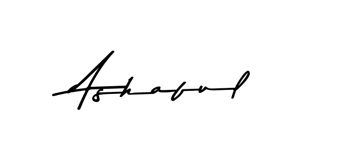 Design your own signature with our free online signature maker. With this signature software, you can create a handwritten (Asem Kandis PERSONAL USE) signature for name Ashaful. Ashaful signature style 9 images and pictures png