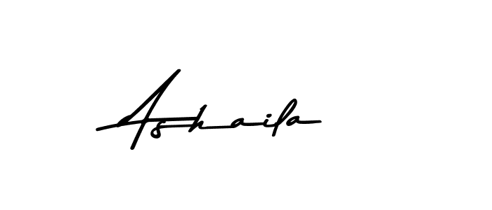 Make a beautiful signature design for name Ashaila. With this signature (Asem Kandis PERSONAL USE) style, you can create a handwritten signature for free. Ashaila signature style 9 images and pictures png
