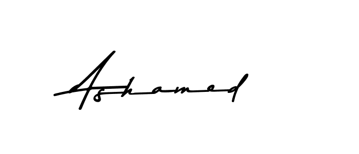 It looks lik you need a new signature style for name Ashamed. Design unique handwritten (Asem Kandis PERSONAL USE) signature with our free signature maker in just a few clicks. Ashamed signature style 9 images and pictures png