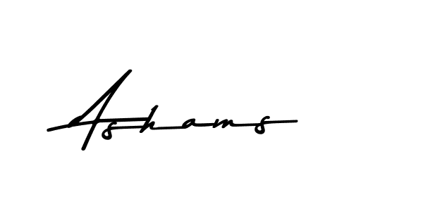 Similarly Asem Kandis PERSONAL USE is the best handwritten signature design. Signature creator online .You can use it as an online autograph creator for name Ashams. Ashams signature style 9 images and pictures png
