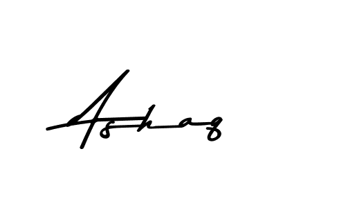 Design your own signature with our free online signature maker. With this signature software, you can create a handwritten (Asem Kandis PERSONAL USE) signature for name Ashaq. Ashaq signature style 9 images and pictures png