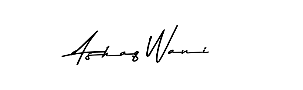 Ashaq Wani stylish signature style. Best Handwritten Sign (Asem Kandis PERSONAL USE) for my name. Handwritten Signature Collection Ideas for my name Ashaq Wani. Ashaq Wani signature style 9 images and pictures png