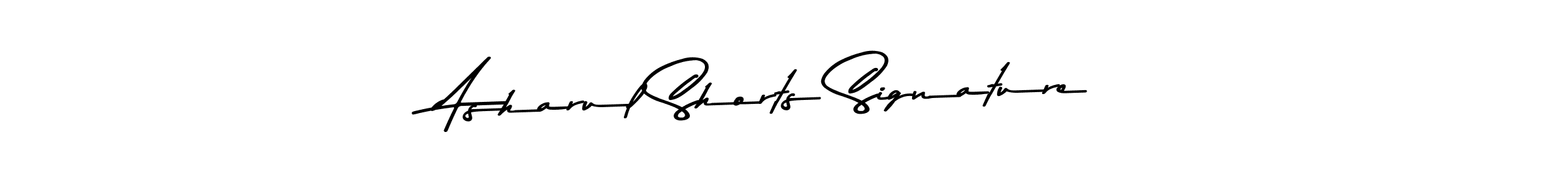 Here are the top 10 professional signature styles for the name Asharul Shorts Signature. These are the best autograph styles you can use for your name. Asharul Shorts Signature signature style 9 images and pictures png