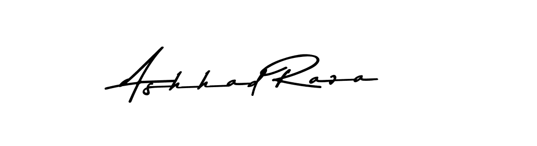 Ashhad Raza stylish signature style. Best Handwritten Sign (Asem Kandis PERSONAL USE) for my name. Handwritten Signature Collection Ideas for my name Ashhad Raza. Ashhad Raza signature style 9 images and pictures png