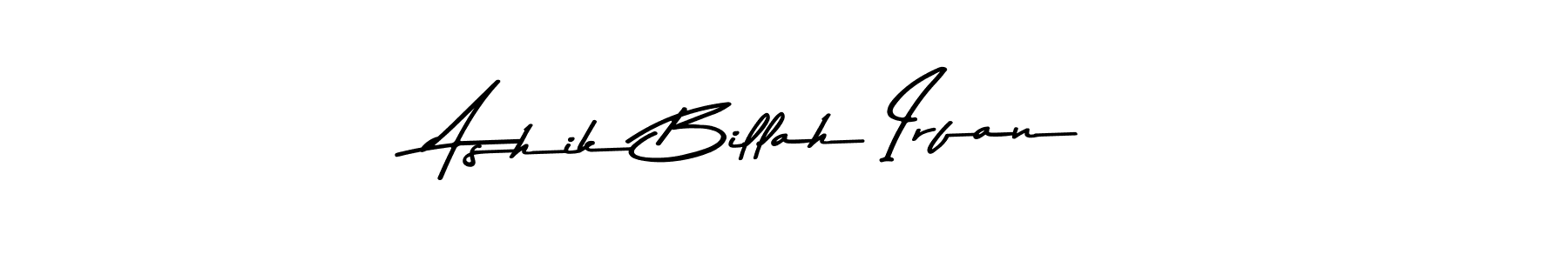 Once you've used our free online signature maker to create your best signature Asem Kandis PERSONAL USE style, it's time to enjoy all of the benefits that Ashik Billah Irfan name signing documents. Ashik Billah Irfan signature style 9 images and pictures png