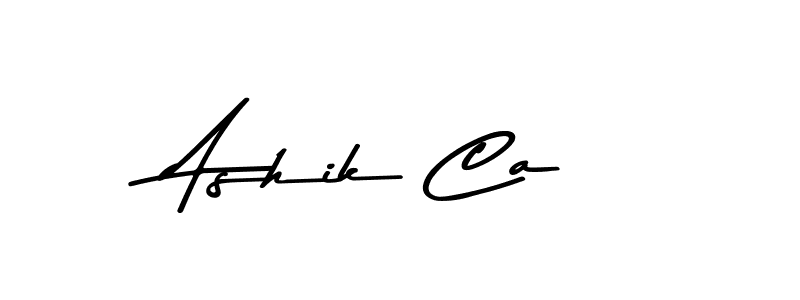Similarly Asem Kandis PERSONAL USE is the best handwritten signature design. Signature creator online .You can use it as an online autograph creator for name Ashik Ca. Ashik Ca signature style 9 images and pictures png