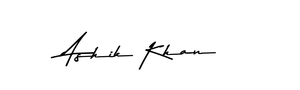 Ashik Khan stylish signature style. Best Handwritten Sign (Asem Kandis PERSONAL USE) for my name. Handwritten Signature Collection Ideas for my name Ashik Khan. Ashik Khan signature style 9 images and pictures png